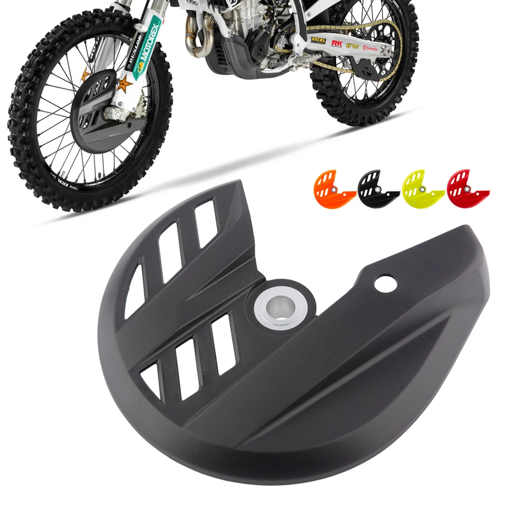 Front Brake Disc Guard Protector Cover For Husqvarna 125 150 250 300 350 450 501 TC FC 2015-2025 TE FE 2016-2025 TX FX 2017-2025