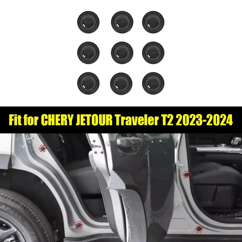 New! Auto Door Shock-absorbing Cushion Suitable for Jetour Traveller T2 2023 2024 Modified Silent Shock-absorbing Cushion Access