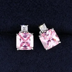 CAOSHI Gorgeous Exquisite Women's Stud Earrings Prong Setting Cubic Zircon Bridal Wedding Accessories Beautiful Fashion Jewelry