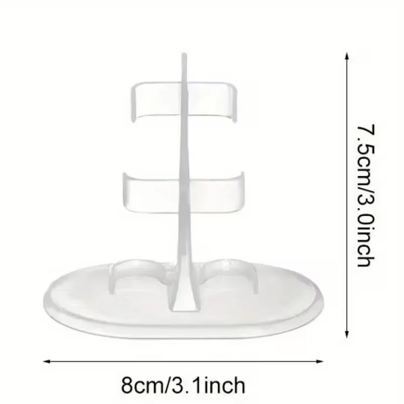 Transparent Display Stand Accessory 30 Cm Upright Base Barbie Doll Display Stand  Sturdy Display Stand For Dolls Figurines view 3