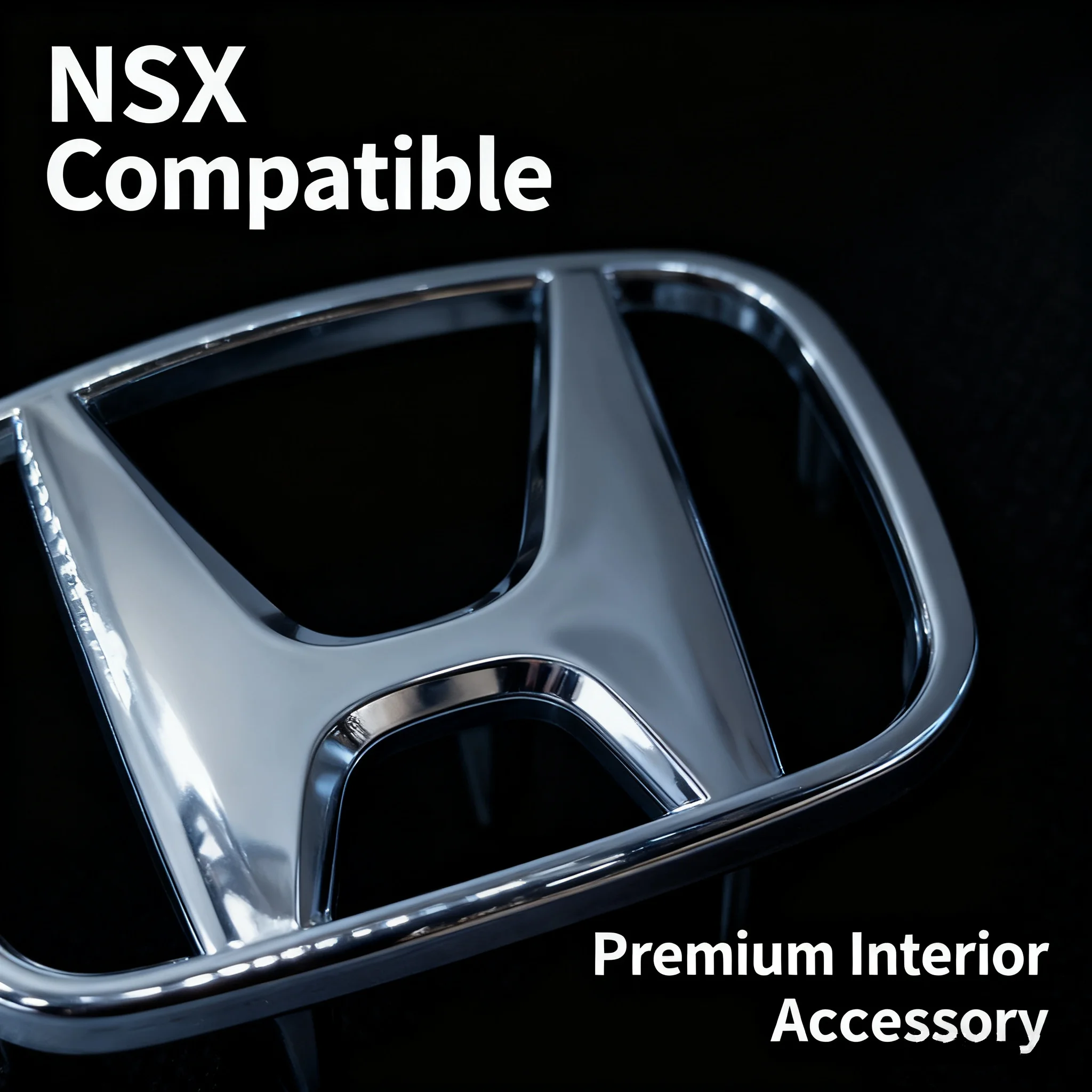 1 emblema central para volante de coche para Honda Civic CRV Accord Odyssey Inspire Amaze Vezel FIt Jazz City NSX insignia Interior de coche