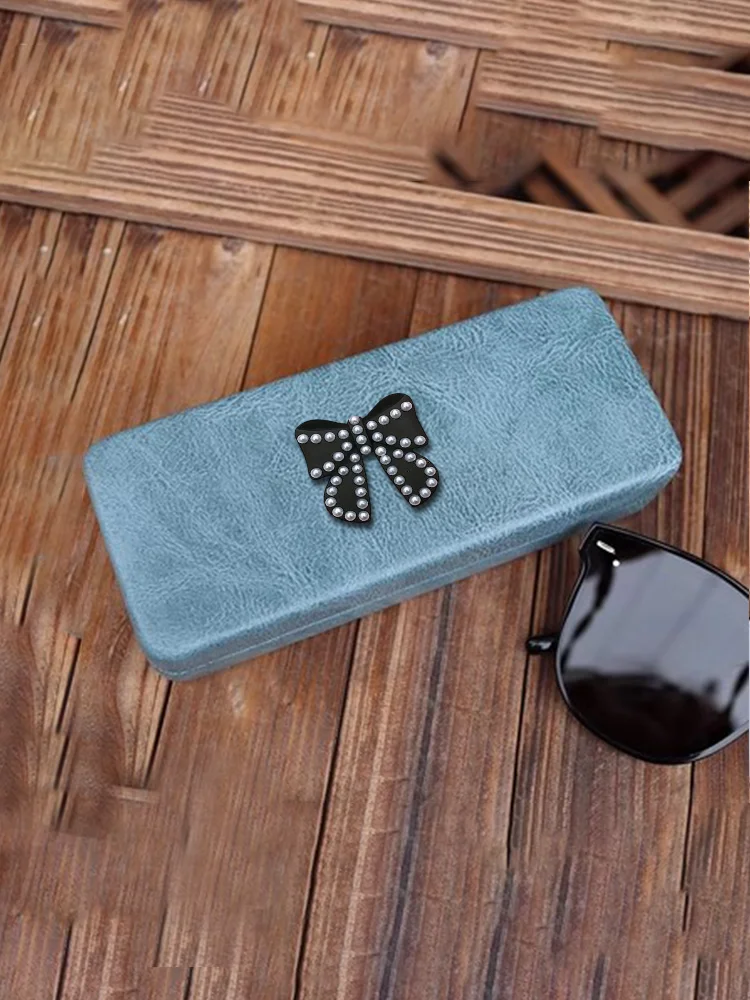 Large & Creative Sunglasses Case for Stylish Women Eyewear Cases Lively Tableaus Cherry Blossoms Decor