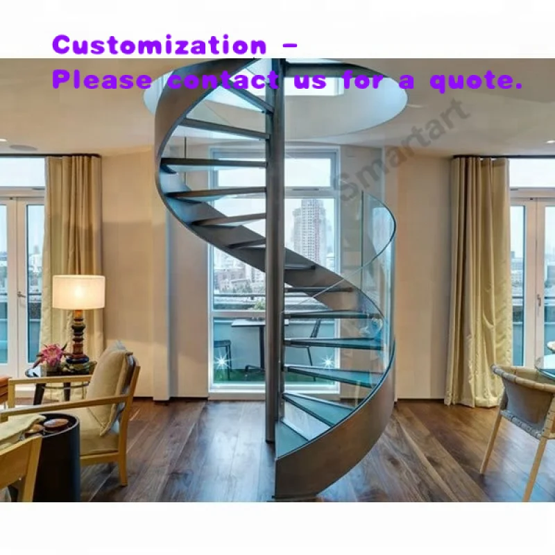 

custom.Modern Glass Floating Staircases