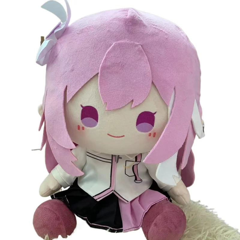 

Anime Game Honkai Impact 3 Elysia 40cm Sit-upright Kawaii Cosplay Plush Doll Soft Plushies Toy Figures Fans Collection Kdis Gift