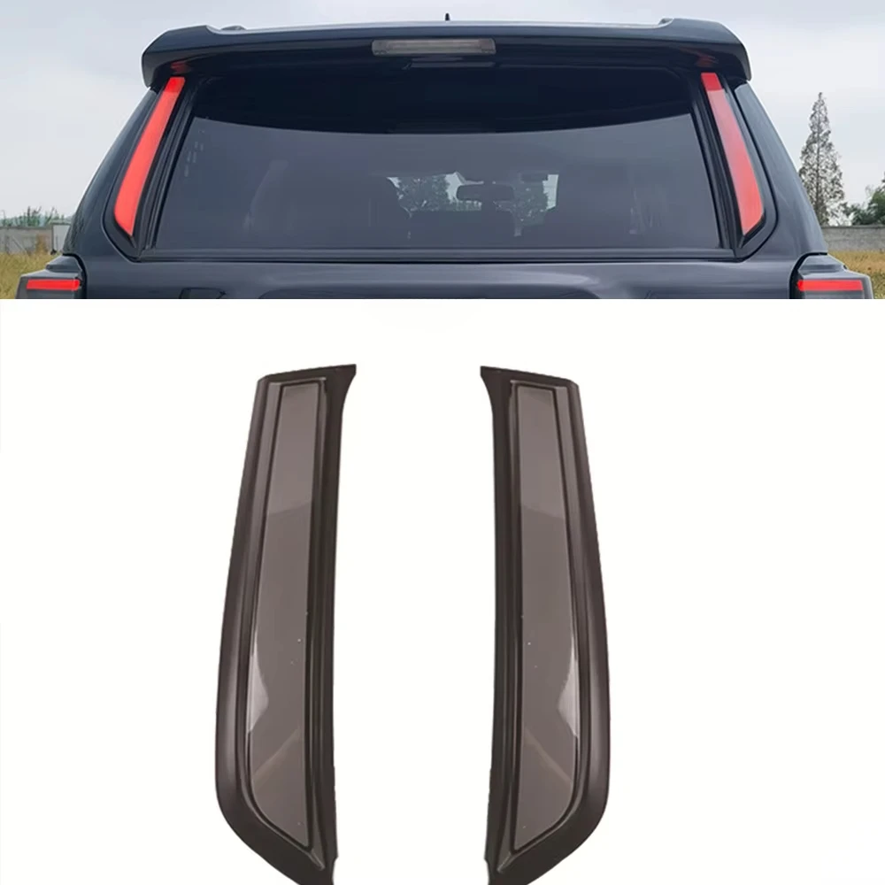 Auto Rear Pillar Window Glasses Light Lamp Body Kit Upgrade Accessories For Toyota 4runner 2010 - 2022