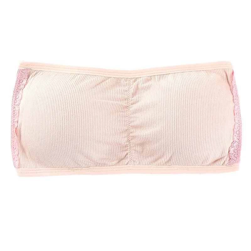 Tube Top Women Seamless Bra Sexy Lingerie Padded Bandeau Bra Top Strapless Brassiere Invisible Push Up Crop Tops