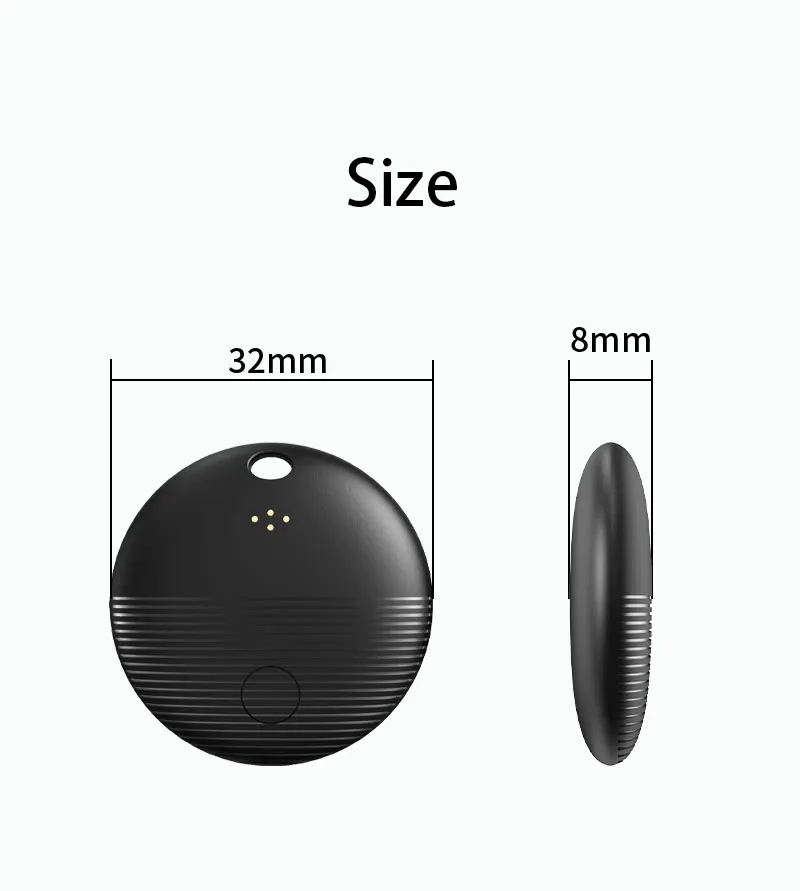 Android AirTag with Magnetic Case Locator Car Item Finder Car Bike Motorcycle Anti-lost Mini Gps Tracker with Protective Cover