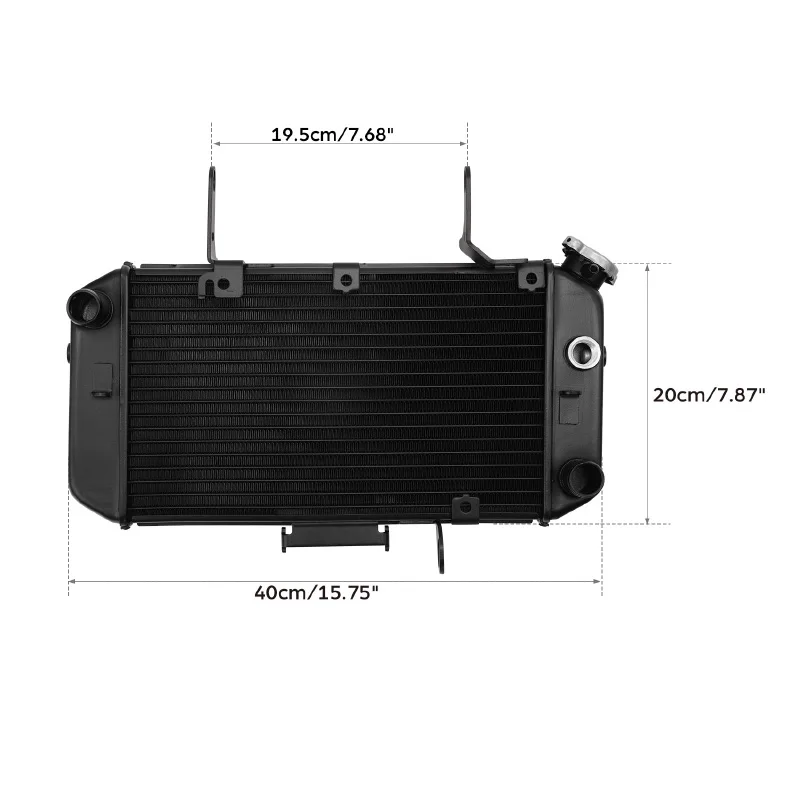 Radiator Water Cooler For Suzuki DL650 DL 650 V-Strom 2004 2005 2006 2007 2008 2009 2010 2011 Motorcycle
