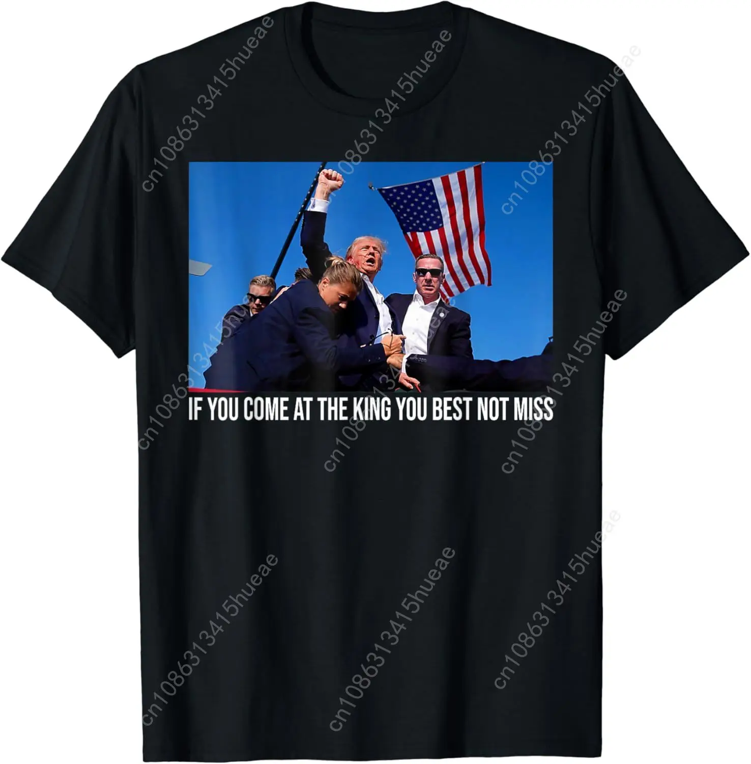 

if you come at the king you best not miss trump T-Shirt