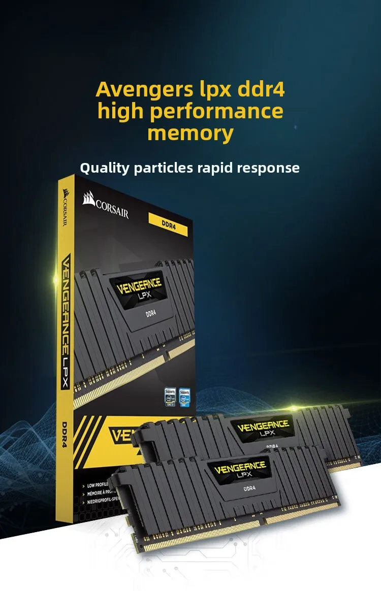 عصا ذاكرة مكتبية 16 جيجابايت DDR4 3600، Avenger LPX #3