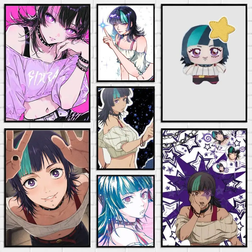 K-Kirara H-Hoshi Poster Versatile HD Waterproof Wall Art Self-Adhesive Decor for Any Space Ideal Gift