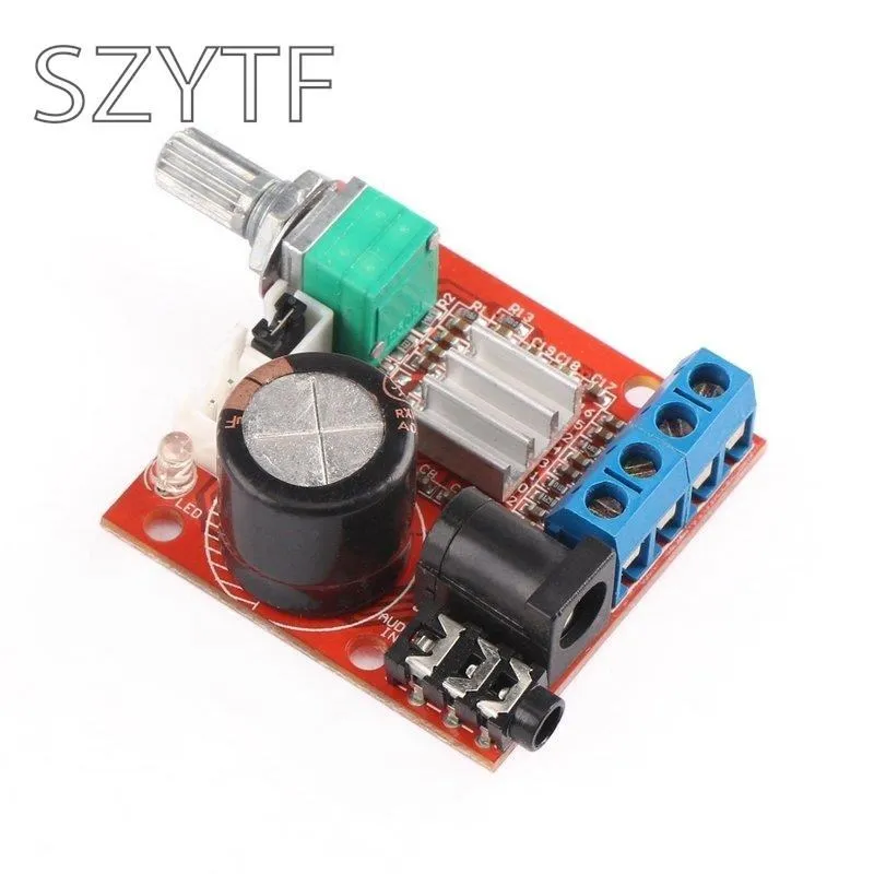 10W+10W PAM8610 D Class Dual-channel HIFI Audio Amplifier Board