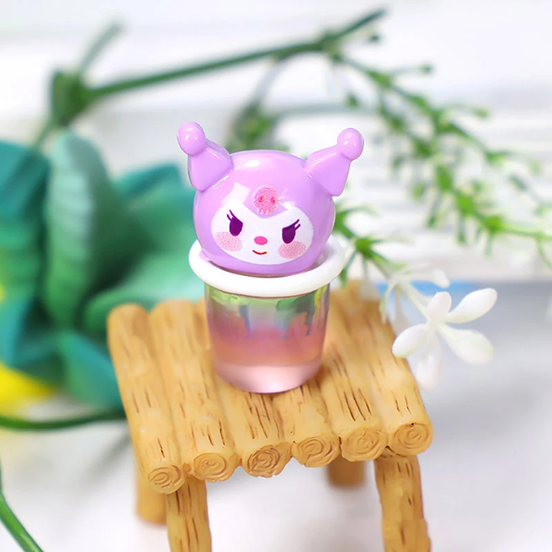 Luminous Mini Gradient Jelly Cup, Ornamento Sanrio, Kuromi Kawaii, My Melody Cinnamoroll, Micro Paisagem, Interior Do Carro, Home Decor