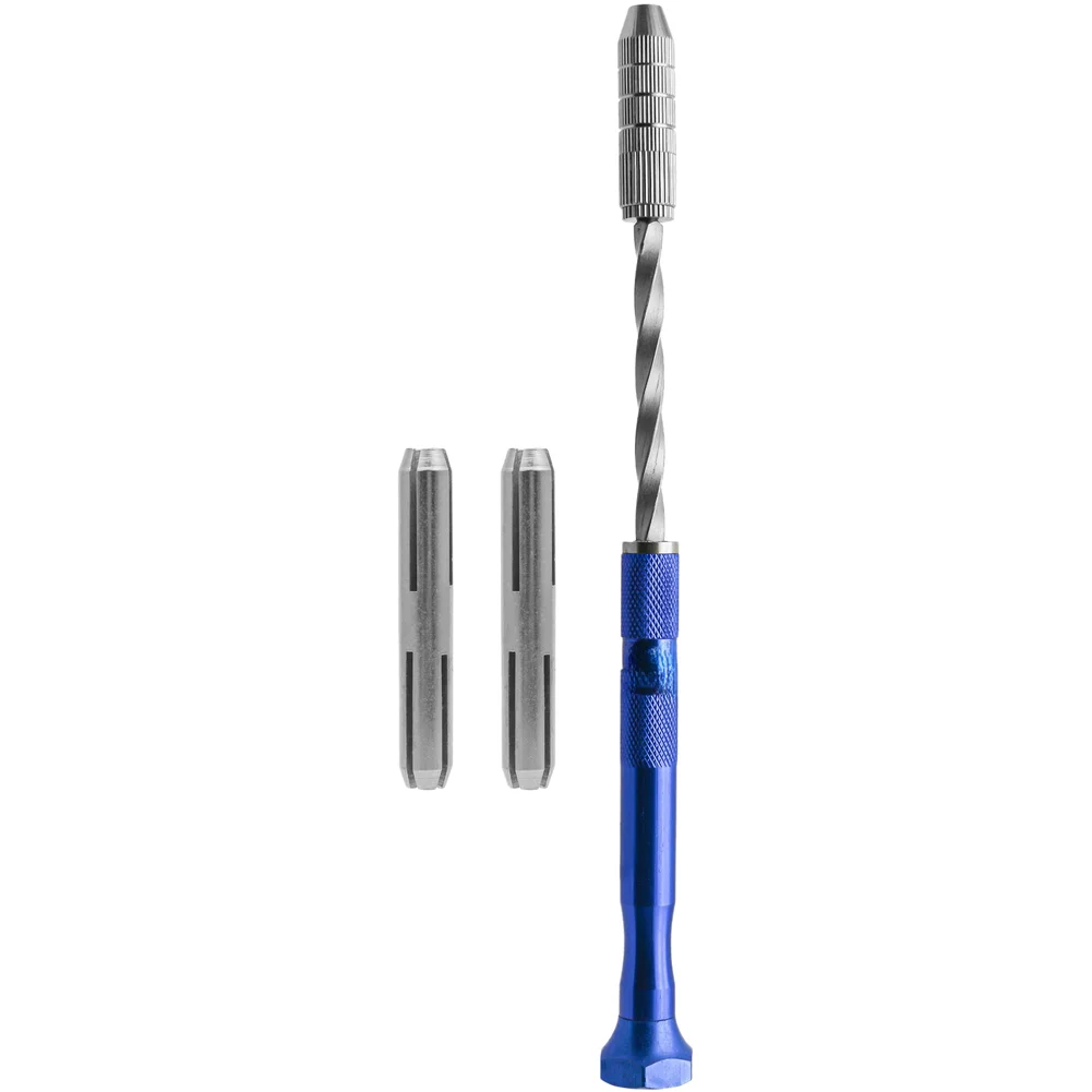 Extended Length Drill Semi-automatic Hand Drill For Precise Crafting Effortless Pressing Action Metal Construction