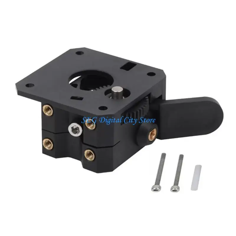 

U75B Precise Extruder Double Gears Proximity Extrusion Upgrades for Ender 3, Enhances Printing Extruder Modification