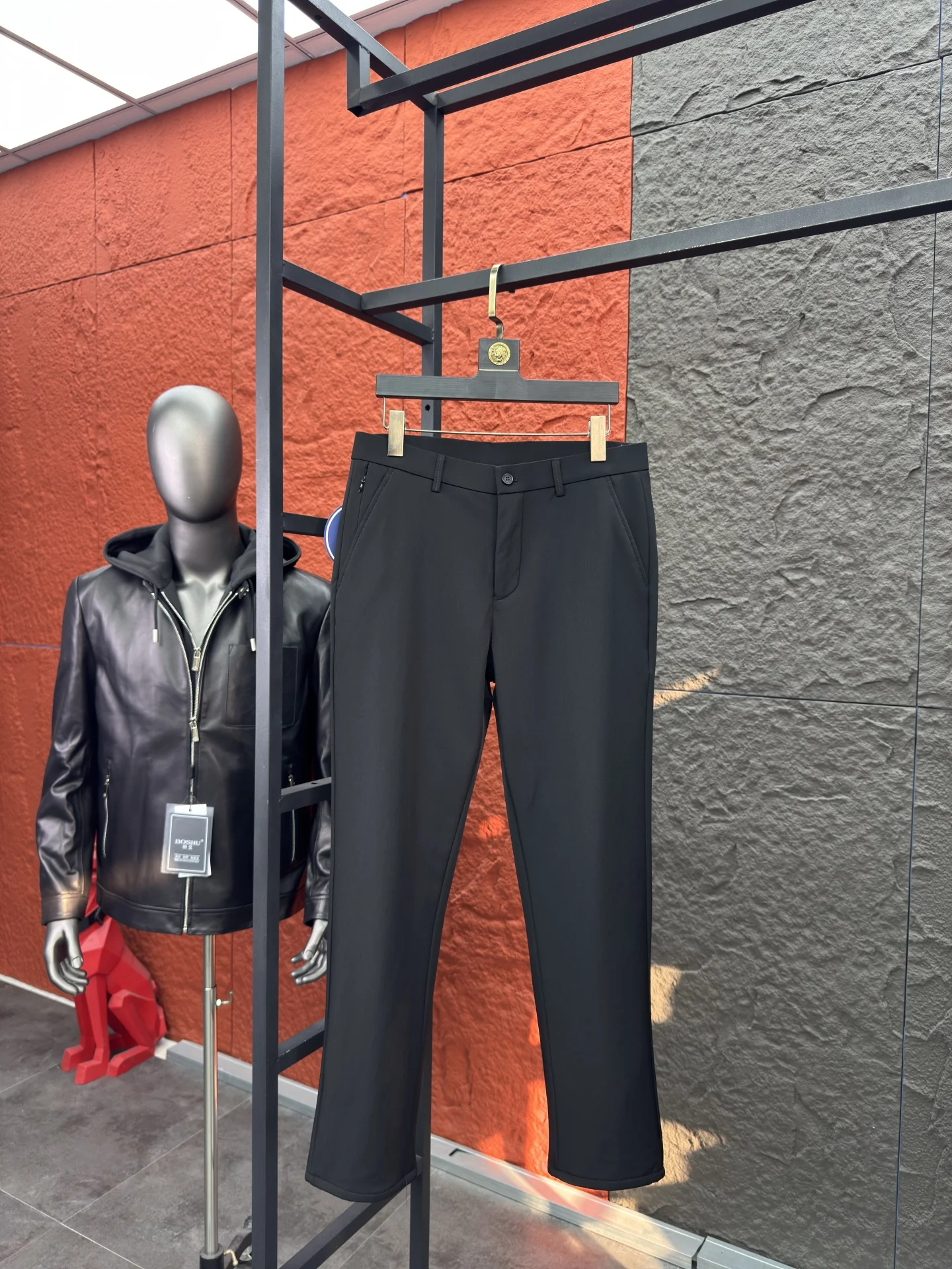 

Мужские зимние теплые прямые пуховые брюки Pampa & Brand Faion Urban Sle, повседневная верхняя одежда, длинные брюки