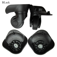 1 pair of luggage wheels, rotating wheels, silent luggage wheels, luggage cart accessories, high-quality luggage wheel replaceme