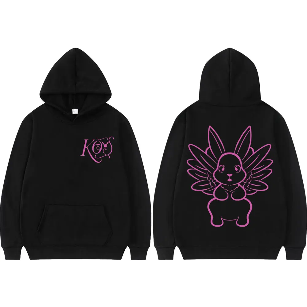 

Singer Kenia Os Merch Hoodie Men Women Clothing Harajuku Pop Music Hooded Sweatshirt High Quality Fashion Oversized Pullovers