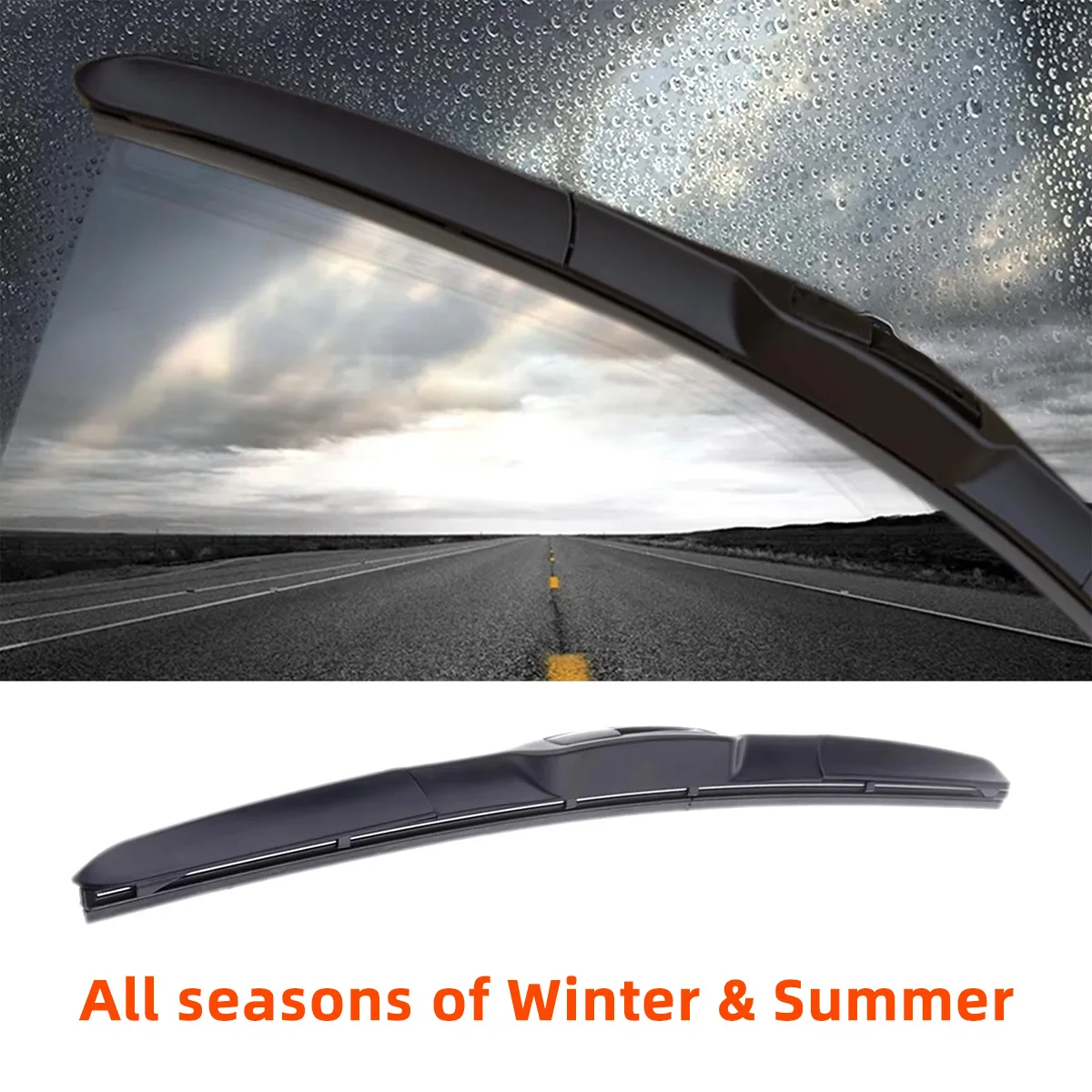 J U Hook Wiper Blade General Universal Windshield Windscreen Rubber Car Accessories 14