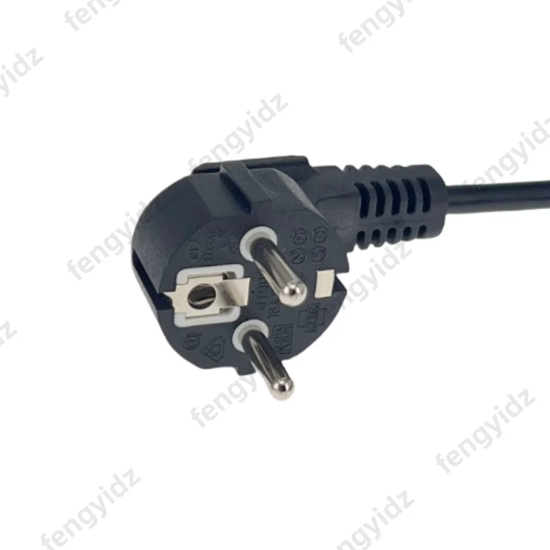 الاتحاد الأوروبي الأوروبي سلك تطويل كهربائي ، ألمانيا ذكر إلى أنثى سلك تطويل كهربائي كابل ل جهاز كمبيوتر شخصي PDU UPS 0.5M