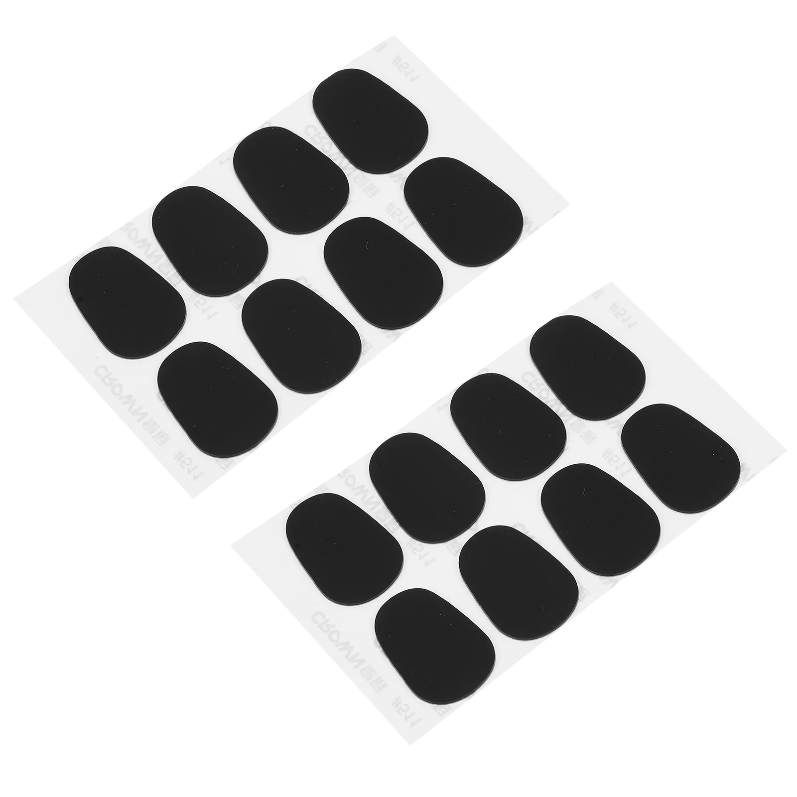 80 Pcs Saxophone Tooth Pad Mouthpiece for Ligature Clarinet Accessories Alto Patches Instrument Cushions Teeth Pads Music