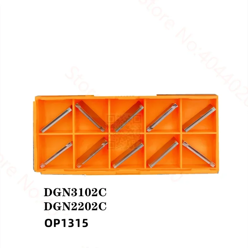 Imagem -02 - Inserção de Carboneto de Ranhura Inserções Dgn Dgn2202c Dgn3102c Dgr2202j15d Op1315 Op1215