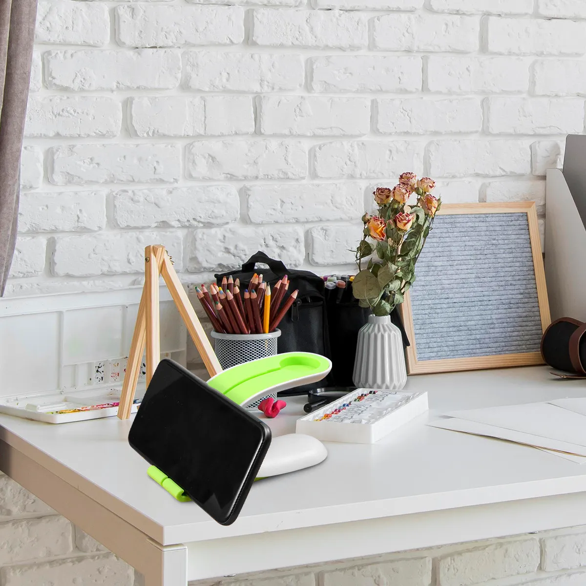 

Mobile Phone Bracket Silicone 2 in 1 Stand Holder Watch Lazy Desk Phone Stand Tablet Holder for Viewing Movies