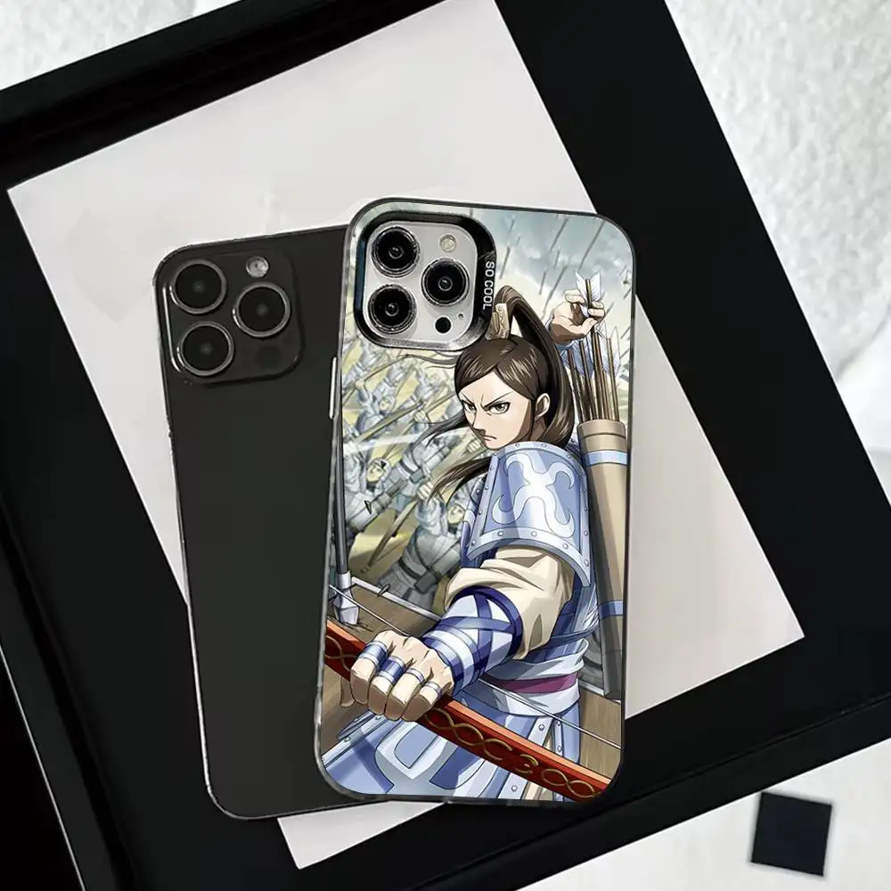 K-Kingdom 6th Season-E Phone Case For iPhone 17,16,15,14,13,12,11,Mini,Pro,SE,MAX White Matte Shockproof Cover