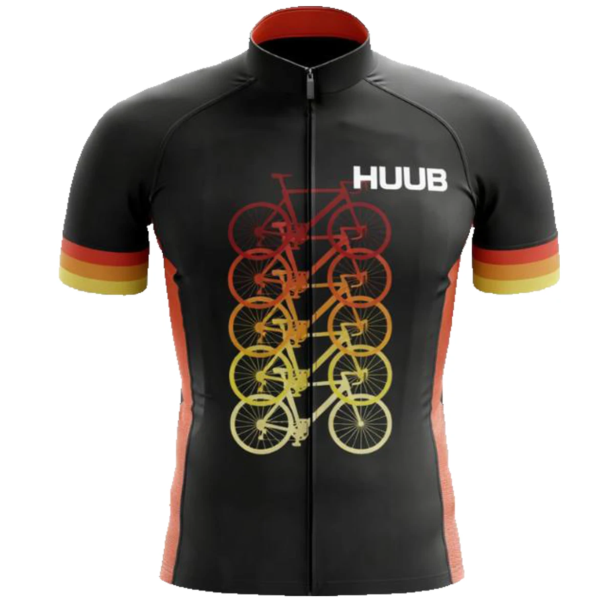 Neues HUUB Radtrikot in 17 Farben, kurzärmelige Rennoberteile, Sommer-Fahrradtrikots – Detail 12
