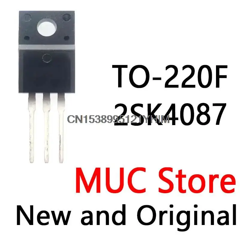 10PCS New and Original  TO-220F K4087 2SK4087