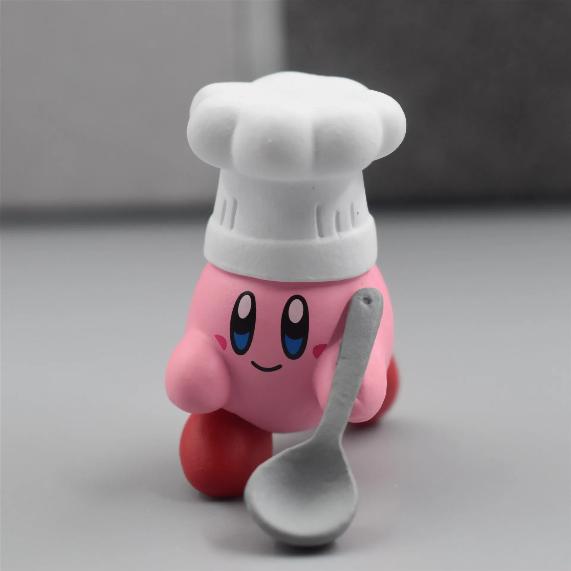 6pcs/set Game Kirby Q Version kawaii Action Figure PVC delicious food scene model Statue Toys Cake accessories Collectible Gifts