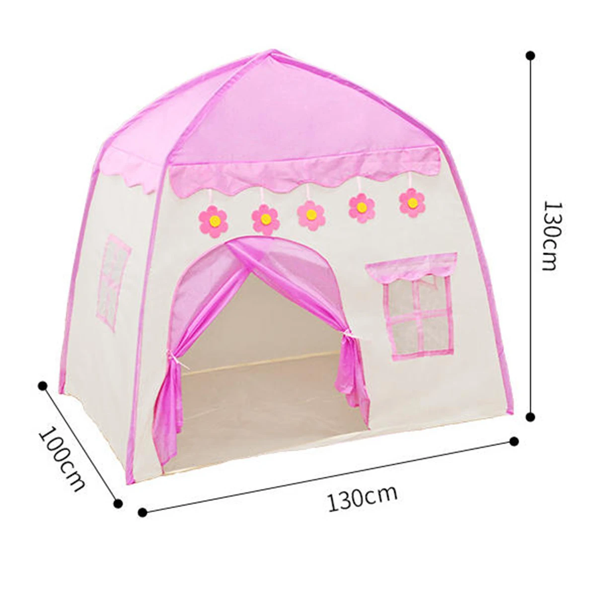 Kids Tent Indoor/Outdoor Games Tipi Princess Castle Folding Cubby Toy Tents Enfant Room House Teepee Play House Ocean Ball Pool