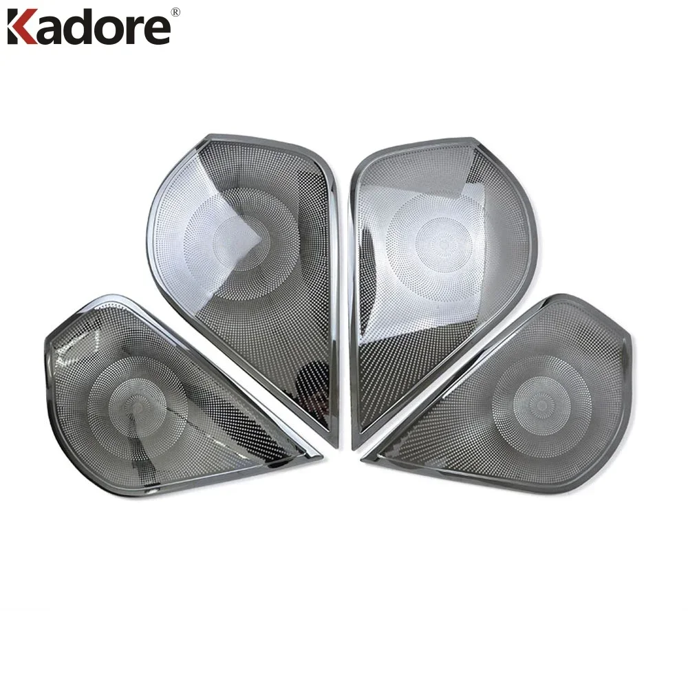 For Subaru Forester SK 2018 2019 2020 2021 2022 2023 Door Speaker Sound Garish Bezels Automobile Moulding Cover Car Accessories