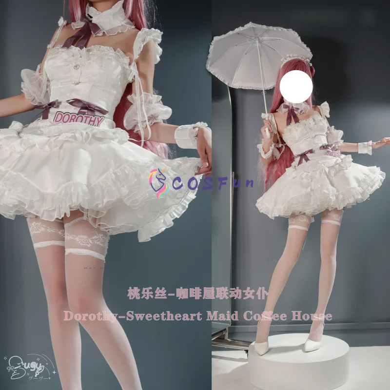 

NIKKE：The Goddess of Victory Dorothy Cosplay Costume Maid Lolita Dress Hallowmas Christmas Role Play Women COSFun