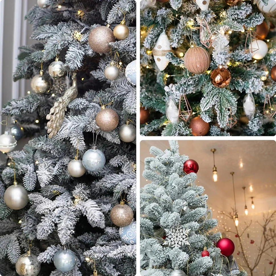 

Artificial Plants Pine Needle Christmas Trees Home Room Table Decor Outdoor Courtyard Wedding Bridal Gifts For Friends Gathering