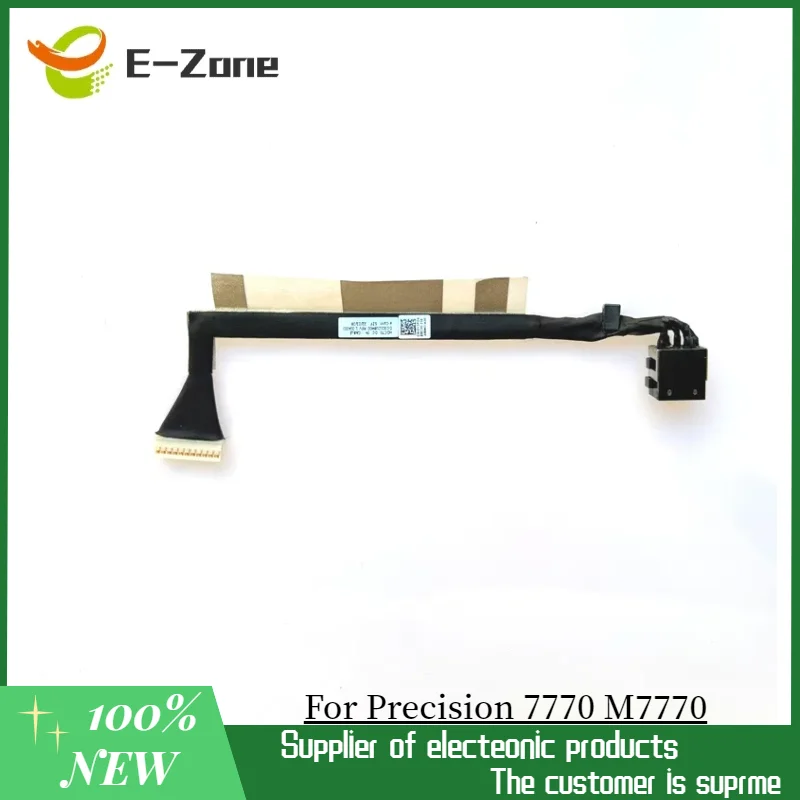 

For Dell Precision 7770 7780 M7770 M7780 Laptop DC Power Jack DC-IN Charging Flex Cable 0Y3PD4 HDC70 DC301018M00