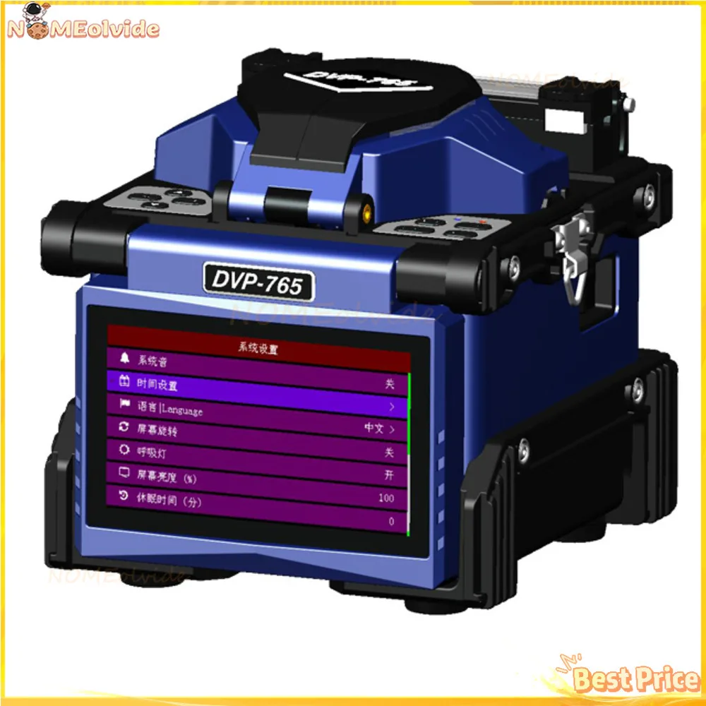 

DVP Splicing Hine DVP765 Optic FTTH Optical Fiber ARC Fusion Splicer English