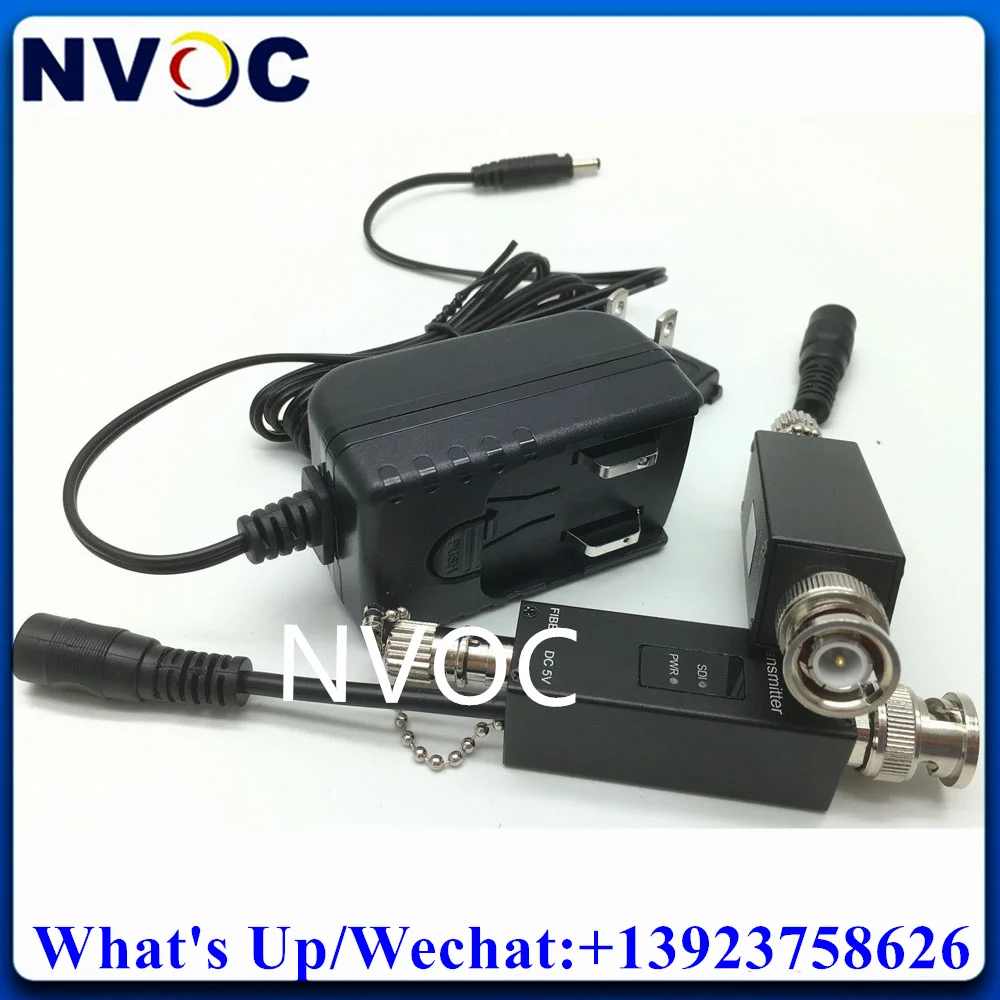 UHD 12G Optic Transceiver Broadcasting Level Camera Studio 1Channel Super Mini SDI Video DVB ASI Fiber Extender With SM 10KM ST