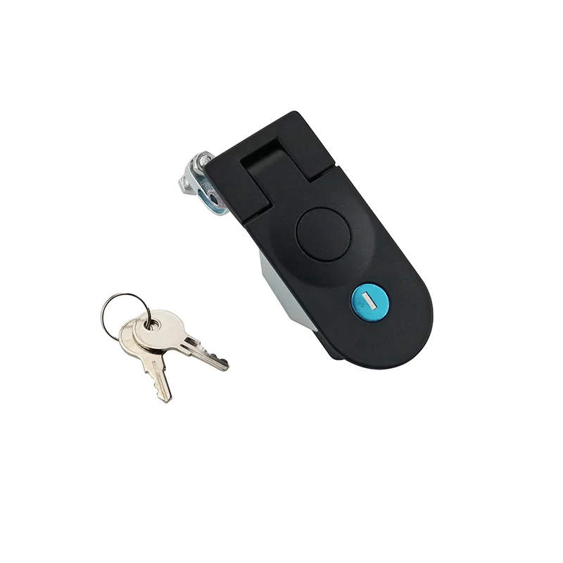(2pcs) Zinc Alloy New Flat Lock Suitable For Industrial Communication And Fire Lock Distribution Box Door Switchgear