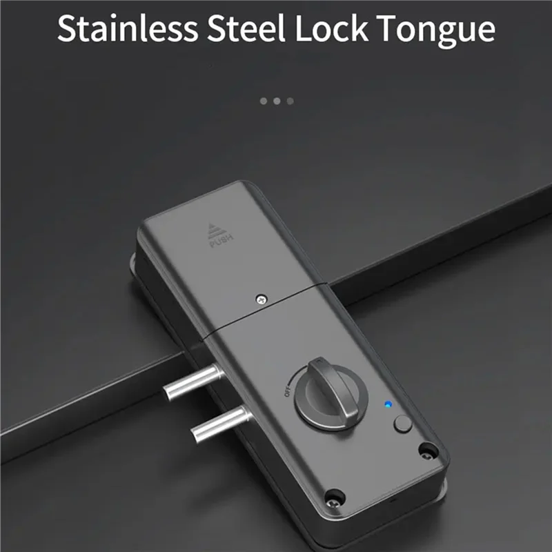 

B18B 2X Smart Tuya App IC Card Lock For Wooden Door Bluetooth Lock Electronic Door Lock No Drill