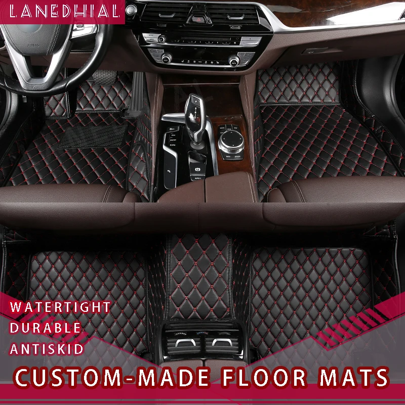 

Custom High Quality High-end Leather Car Floor Mats For Tesla All Medels Models 3 Model S MODEL X MODEL Y Car Interior Protector