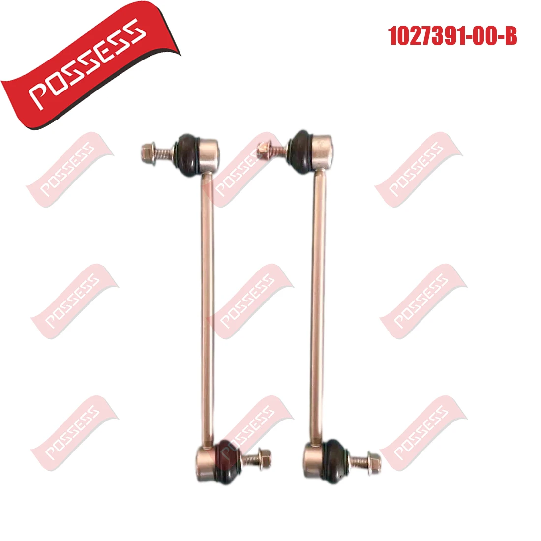 A Pair of Front Axle Sway Bar End Stabilizer Link Ball Joint  For Tesla Model X 2015-/ 5YJX 1027391-00-B L=R