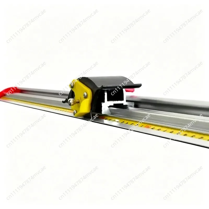 Manual Protective Sliding KT Board Cutting Ruler Aluminum Alloy Art Ruler Non-slip Anti-Running Deviation Ruler Advertising Tool