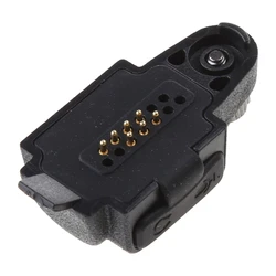 Adaptateur talkie-walkie remplacement pour GP328Plus Retevis RT29 RT48 RT82 Ailunce HD1, Port casque à 2 broches