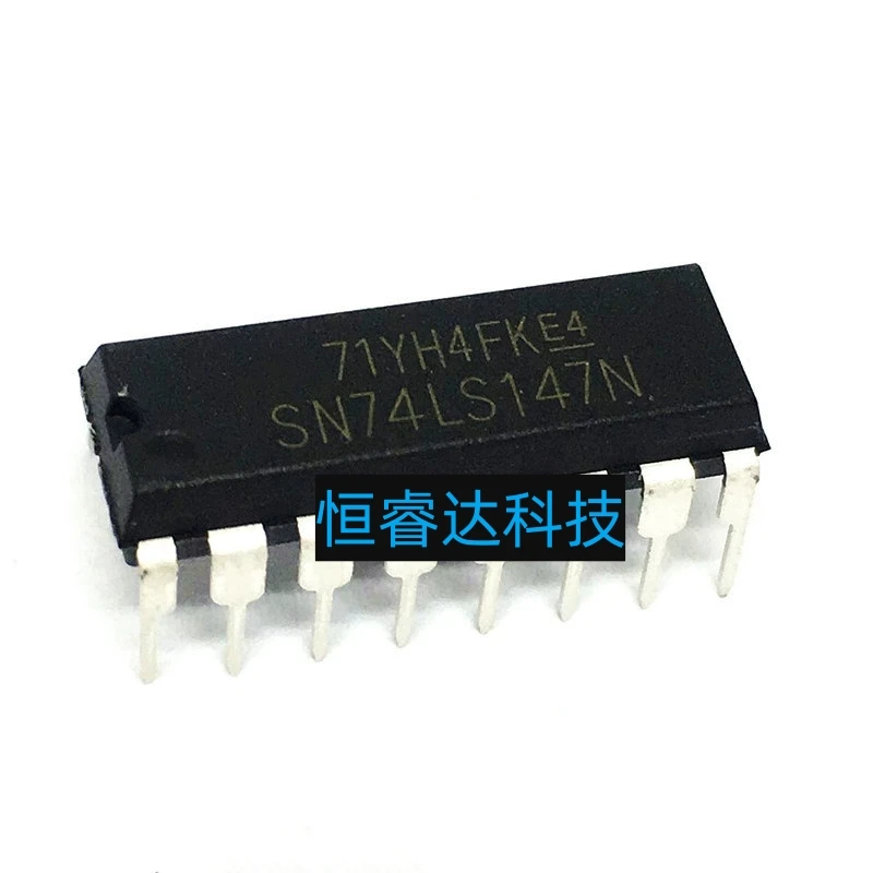 Free shipping 50pcs/lots SN74LS147N SN74LS147 74LS147N 74LS147 DIP-16 IC In stock!