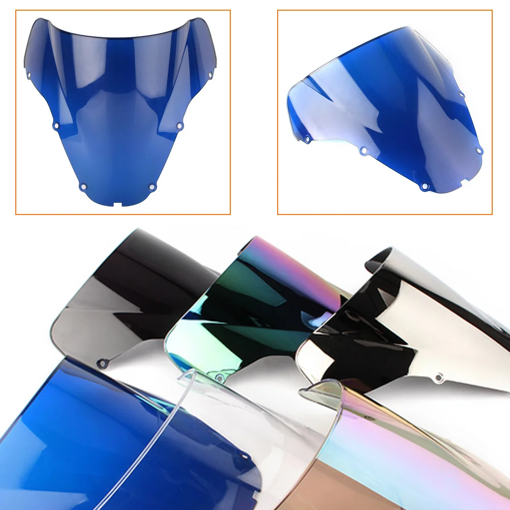 Motorcycle Double Bubble Windshield Deflector Protector Wind Screen For Honda CBR 900 929 RR 2000 2001 CBR929 CBR929RR CBR900RR