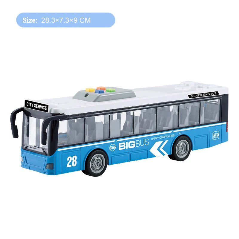 Jouet de bus Wanweiman - Véhicule à inertie pour garçons Jouet de bus Wanweiman - Véhicule à inertie pour garçons