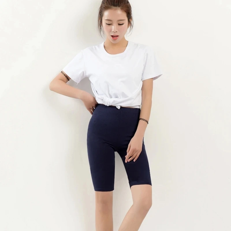 Legging For Women s Summer Style Modal Fertilizer Plus size 7XL Soft Breathable Candy Color Female Knee Length Pants