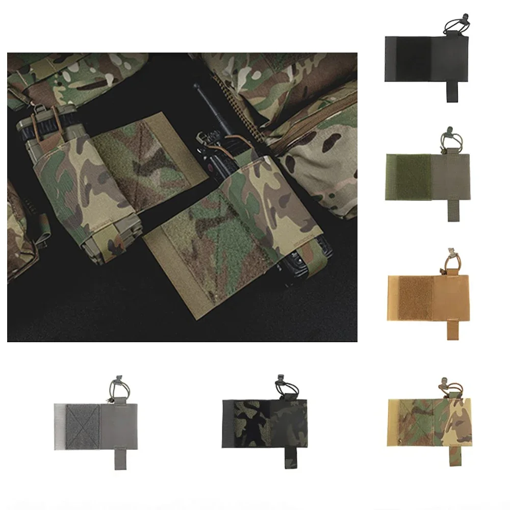 

Тактический жилет Wingman V2 Ferro Style Эластичный держатель для радиостанций Сумка для журналов FCPC V5 Охотничье снаряжение Радиобоковый пакет