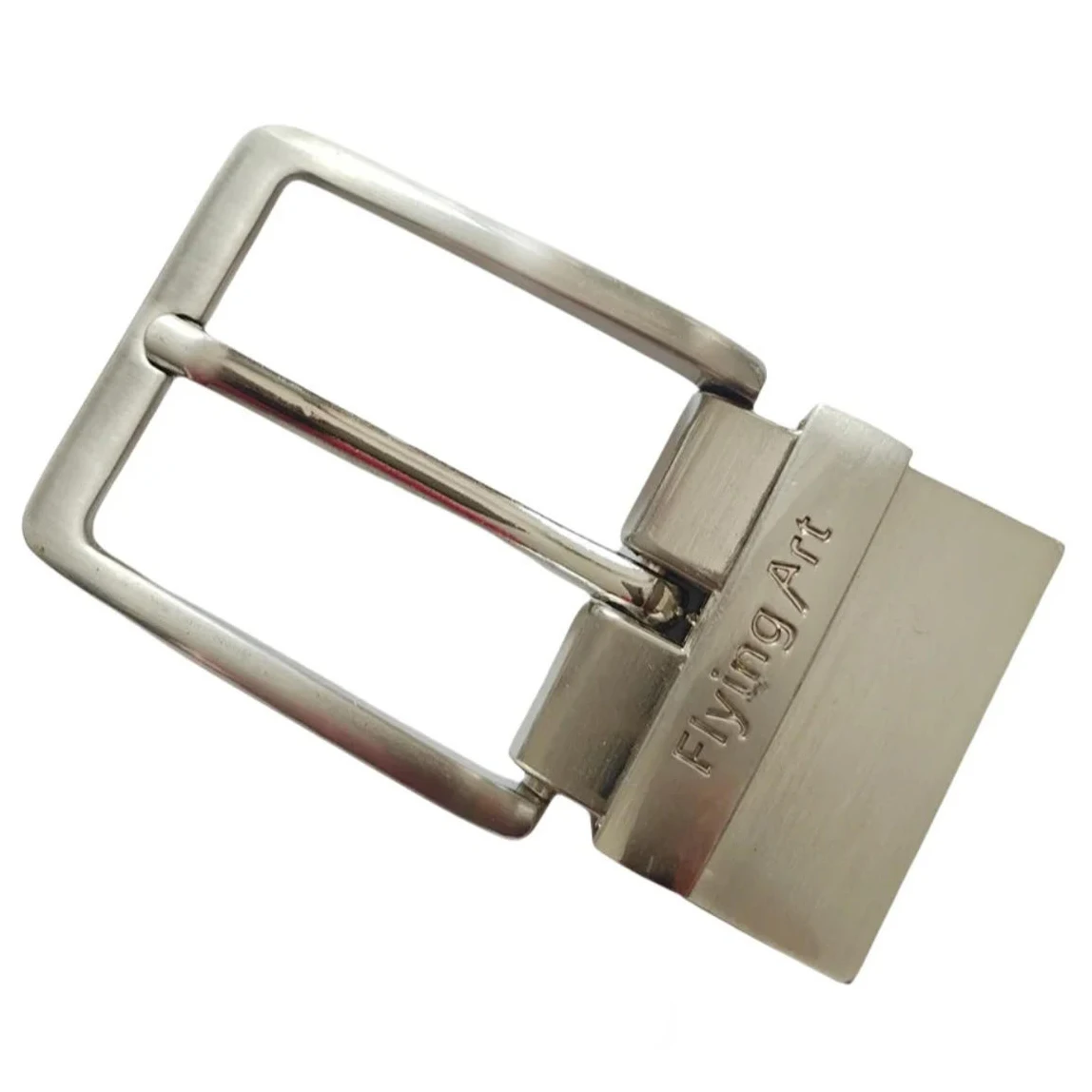 360° rotatable Reversible Belt Buckle Replacement,1 3/8 Inch (35mm)Men‘s Belt Buckle, Single Prong Pin Buckle Classic Business